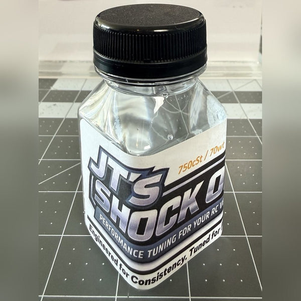 JT's Shock Oil 750 cSt — 4 oz bottle