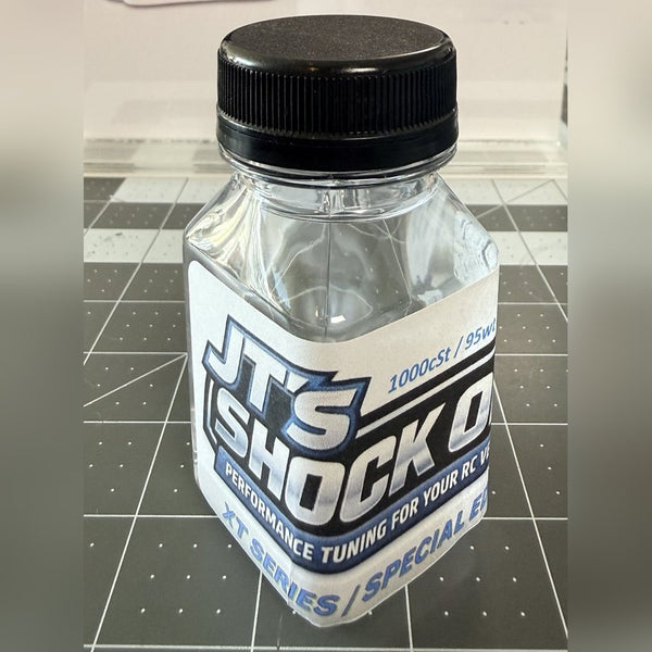 JT's Shock Oil 1000 cSt — 4 oz bottle