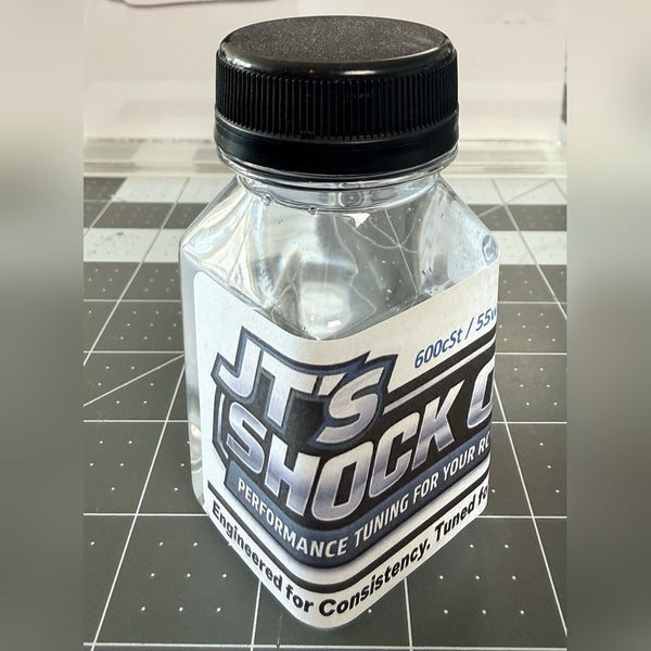 JT's Shock Oil 600 cSt — 4 oz bottle