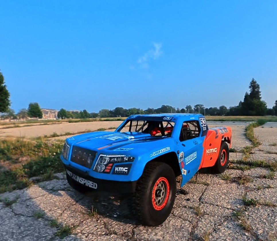 Race-inspired livery, dialed-in suspension.